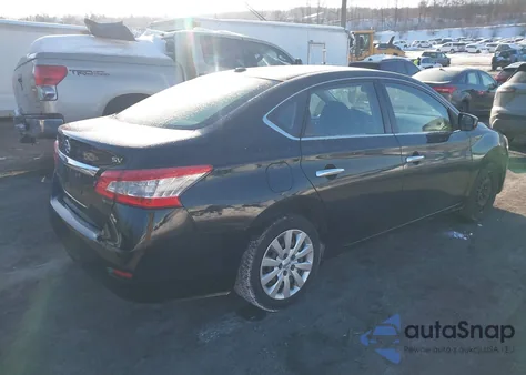 2015 Nissan Sentra Fe+ S/S/Sl/Sr/Sv z USA, uszkodzony, nr VIN 3N1AB7AP4FL660835